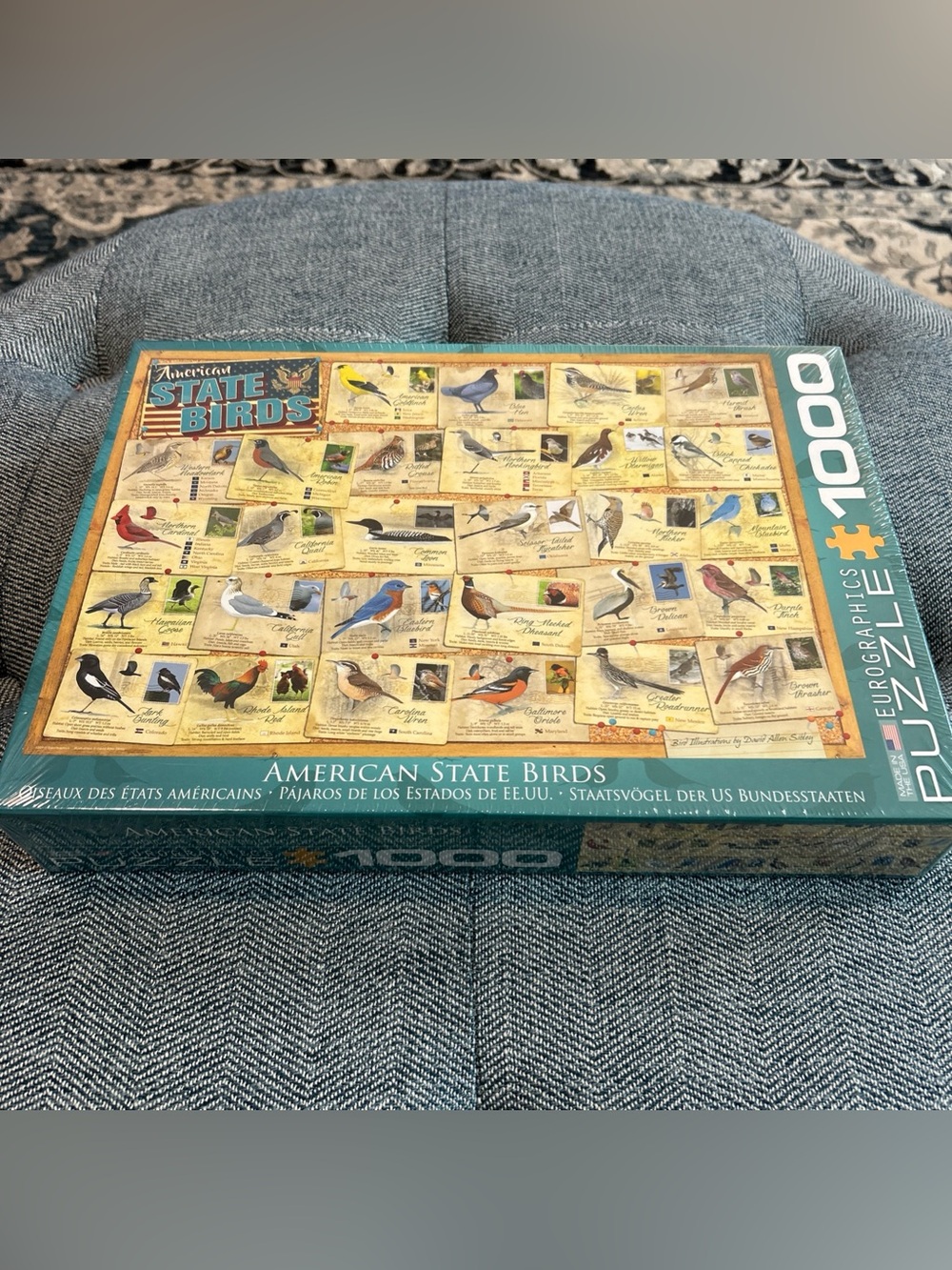 EuroGraphics American State Birds by David Sibley 6000-5327 Jigsaw Puzzle- New